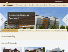 Tablet Screenshot of drazobnik.sk